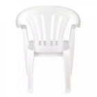 Kit Mesa Quadrada Bela Vista + 4 Cadeiras Em Plástico Branca