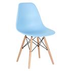 Kit - Mesa Redonda Eames 100 Cm Branco + 3 Cadeiras Eiffel Ds