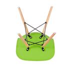 Kit - Mesa Redonda Eames 100 Cm Branco + 6 Cadeiras Eiffel Ds