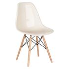 Kit - Mesa Redonda Eames 70 Cm Preto + 3 Cadeiras Eiffel Dsw