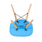 Kit - Mesa Redonda Eames 90 Cm Preto + 3 Cadeiras Eiffel Dsw