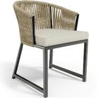 Kit Mesa Wine E 4 Cadeiras Área Externa Espaço Gourmet Corda