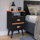 Kit Mesas Cabeceira Nicho Organizador Sapateira Gavetas Bascu