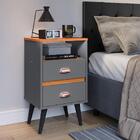 Kit Mesas Cabeceira Nicho Organizador Sapateira Gavetas Bascu