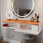 Kit Mesas Cabeceira Penteadeira Suspensa Classic Off White/ci