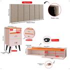 Kit Mesas Cabeceira Penteadeira Suspensa Classic Off White/ci