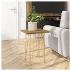 Kit Mesas Lateral Centro Apoio (montada) Iron Marrom Caemmun