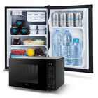Kit Micro-ondas Preto 35l + Frigobar Black Edition Preto 67 L