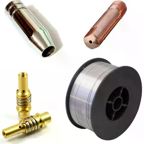 Kit Mig 15ak - 1 Bocal 9,5mm - 1 Bico De Contato 0,8mm - 1 Po