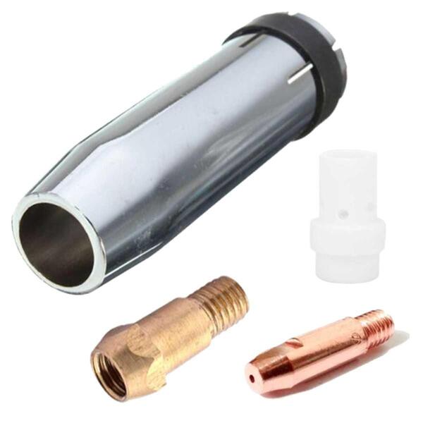 Kit Mig 36kd - 1 Bico De Contato M8x30 1,2mm + 1 Bocal 12mm +
