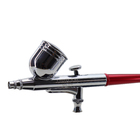 Kit Mini Compressor 12v Portatil+ Aerografo De Gravidade Dupl