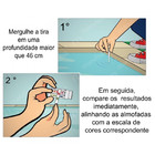 Kit Mini Flutuador + 2 Pastilhas de Cloro + Fita Teste para P