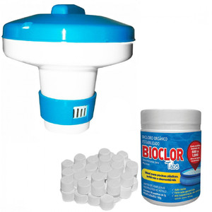Kit Mini Pastilha De Cloro Para Piscina Com 50 Un De 2 G Mini Flutuador Leroy Merlin