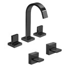 Kit Misturador E 02 Acabamentos Polo Black Noir Deca