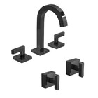 Kit Misturador E 02 Acabamentos Soul Black Noir Deca