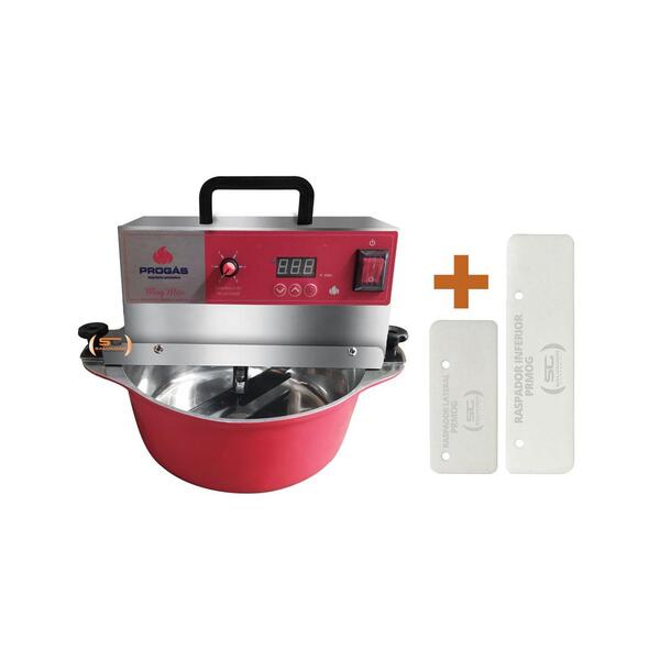 Kit - Misturador Mexedor 5 Litros Gás Prmog05 Vermelha Bivolt