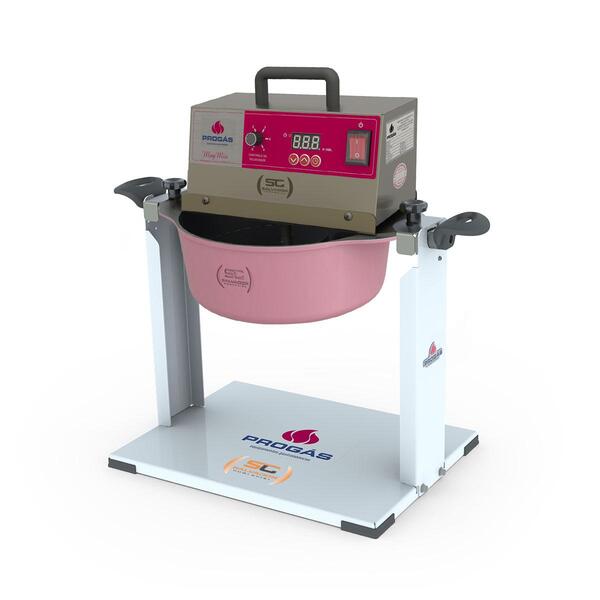 Kit - Misturador Mogmix 5 Litros Prmog-05 Rosa Bivolt + Giram