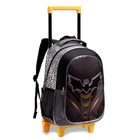 Kit Mochila Rodinha Com Estojo E Lancheira Unicórnio Escolar