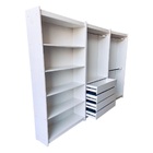 Kit Modulado Closet E Lojas 100% Mdf Branco - Suprema Móveis
