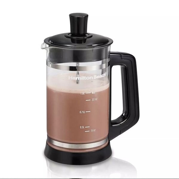 Kit Moedor De Café E Grãos + Prensa Francesa Cafeteira Hamilton