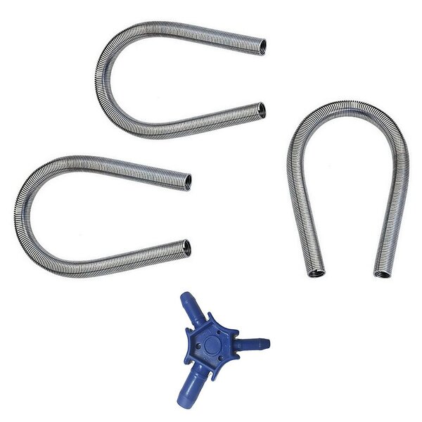 Kit Molas Curvar Tubos Pex 16-20-26mm + Escareador Tudogas