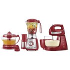 Kit Mondial Gourmet Premium Inox Vermelho KT-74 220V
