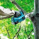 Kit Moto Serra Makita Duc254z, Preto/azul + Bateria Bl1850b,