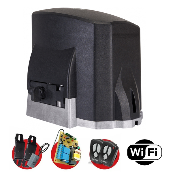 Kit Motor De Portão Deslizante Wifi Garen 1/4 Hp Kdz Fit 220v