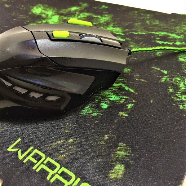 Kit Mouse 2400 Dpi E Mouse Pad Gamer Multilaser Verde