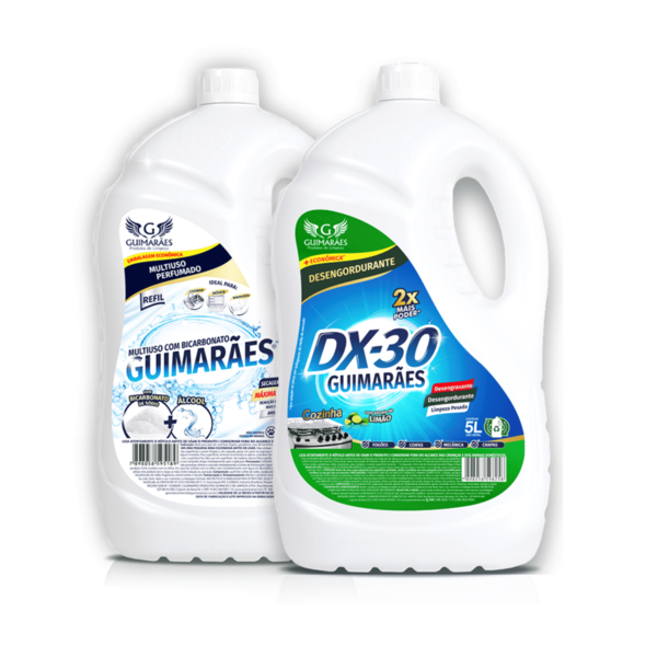 Kit Multiuso Bicarbonato 5l + Dx30 5l 2-un