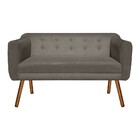 Kit Namoradeira 02 Lugares E 01 Poltrona Giratória Julia Sued