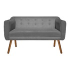 Kit Namoradeira 02 Lugares E 02 Poltronas Giratória Julia Sue