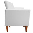 Kit Namoradeira 02 Lugares E 02 Poltronas Jade Corino Branco