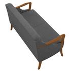 Kit Namoradeira 135cm E 2 Poltronas Decorativas Capitonê Lapa