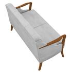 Kit Namoradeira 135cm E 2 Poltronas Decorativas Capitonê Lapa