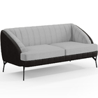 Kit Namoradeira 2 Lugares Com 2 Poltronas Coral D02 Linho Cin