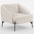 Kit Namoradeira 2 Lugares Com 2 Poltronas Coral D02 Linho Cru