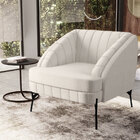 Kit Namoradeira 2 Lugares Com 2 Poltronas Coral D02 Linho Cru