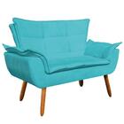 Kit Namoradeira 2 Lugares E 1 Poltrona Decorativa Giratória M