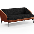 Kit Namoradeira 2 Lugares E 2 Poltronas Coral D02 Linho Chumb