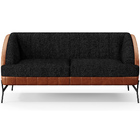 Kit Namoradeira 2 Lugares E 2 Poltronas Coral D02 Linho Chumb