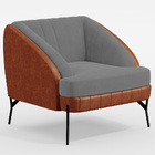 Kit Namoradeira 2 Lugares E 2 Poltronas Coral D02 Veludo Cinz