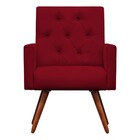 Kit Namoradeira + 1 Poltronas Decorativas Nina Capitonê Suede