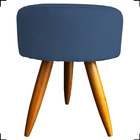 Kit Namoradeira + 2 Poltronas Decorativas Para Sala Nina + Pu