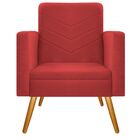 Kit Namoradeira E 01 Poltrona Bella Pés Palito Mel Corano Ver