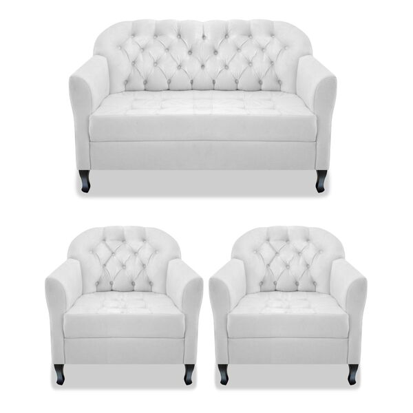 Kit Namoradeira E 02 Poltrona Julia A02 Corano - Amarena Móve