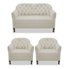 Kit Namoradeira E 02 Poltrona Julia A02 Corano - Doce Sonho M