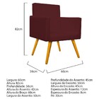 Kit Namoradeira E 02 Poltronas Beatriz Palito Mel Corano Bord