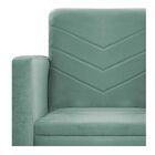 Kit Namoradeira E 02 Poltronas Bella Base De Ferro Bronze Lin