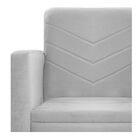 Kit Namoradeira E 02 Poltronas Bella Base De Ferro Preta Cora